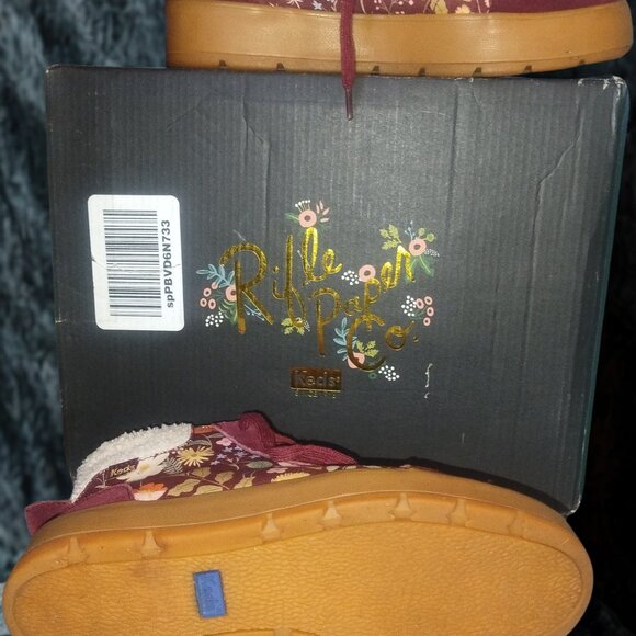 Keds Tahoe RPC Suede Sneakers Burgundy Women’s 7M – Retro Outdoor Style w/ Box! - Picture 2 of 3